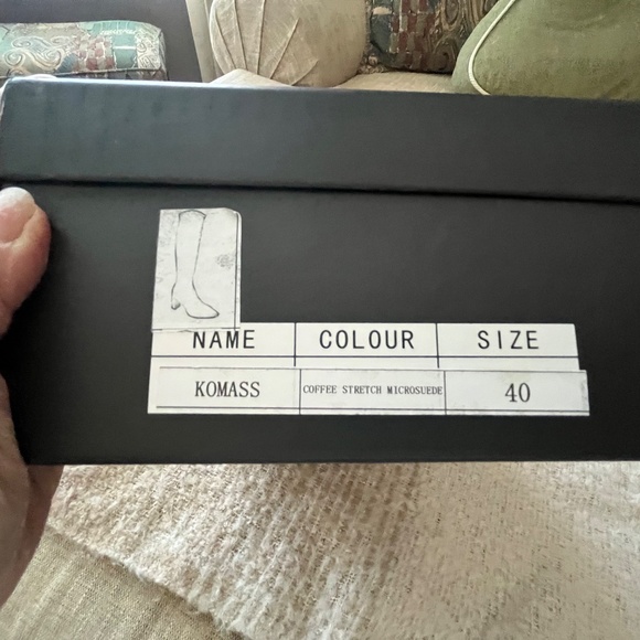 Silent D Block-Heel Knee-High Boots SIZE 40 (9) - Picture 3 of 3